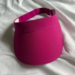 Pink LuLulemon visor